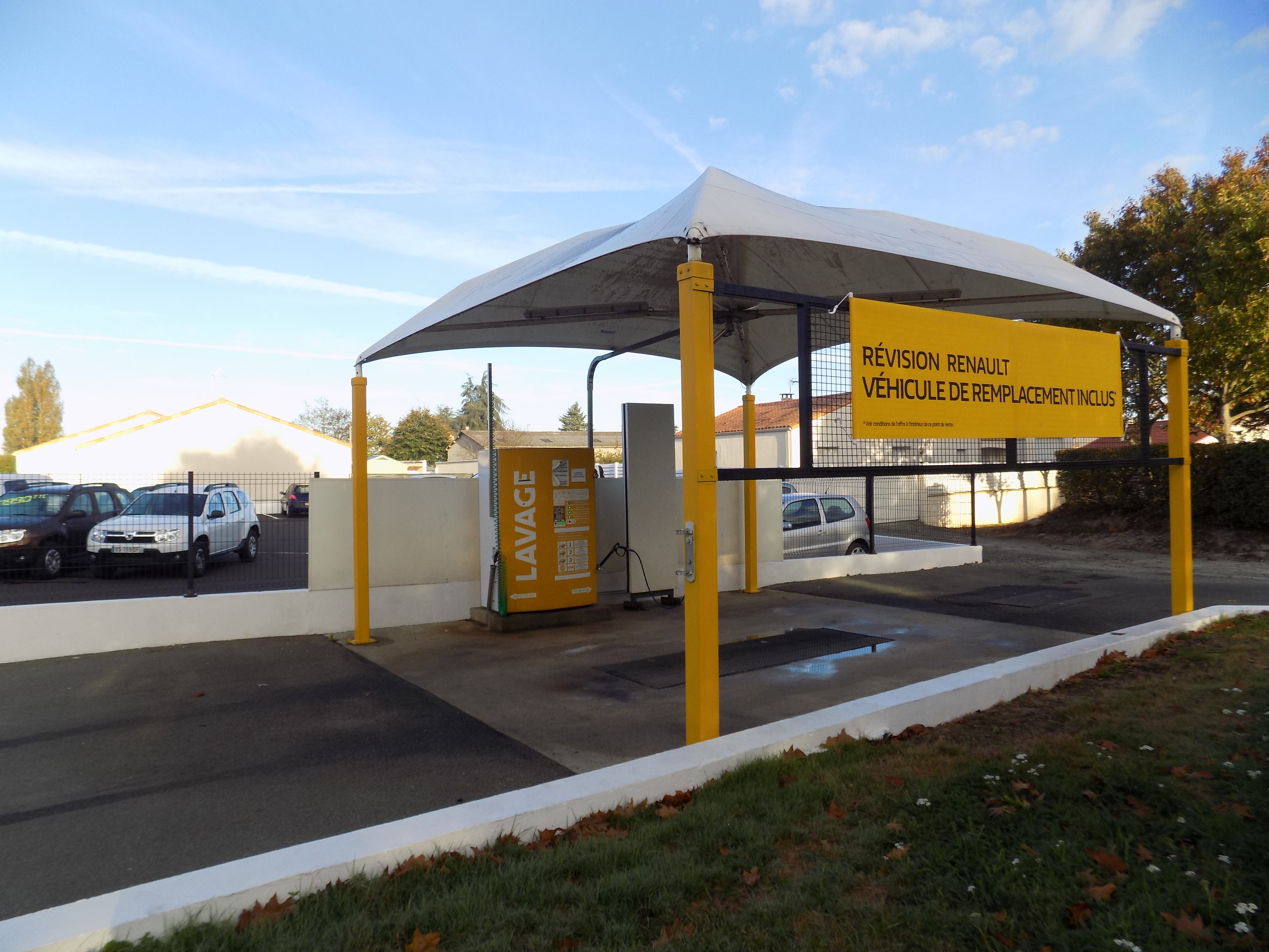 station de lavage les lucs sur Boulogne